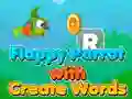 Игра Flappy Parrot with Create Words онлајн