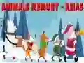Игра Animals Memory - Xmas онлајн