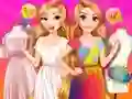 Игра Princesses Outfit Coloring онлајн
