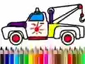Игра Back To School: Truck Coloring Book онлајн