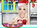 Игра Frozen Christmas Cupcake Maker онлајн
