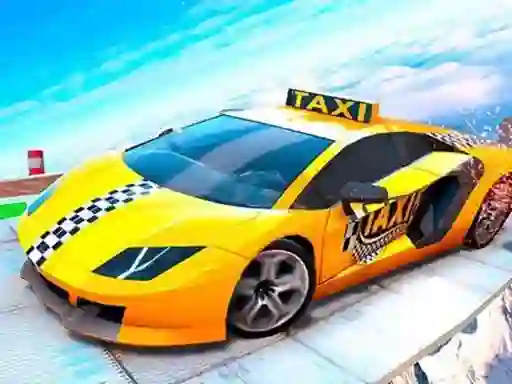 Игра Real Taxi Car Stunts 3d онлајн