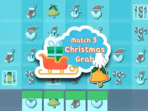 Игра Christmas Grab Match 3 онлајн