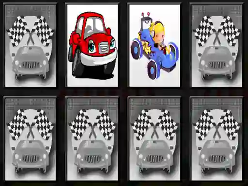 Игра Racing Cars Memory онлајн