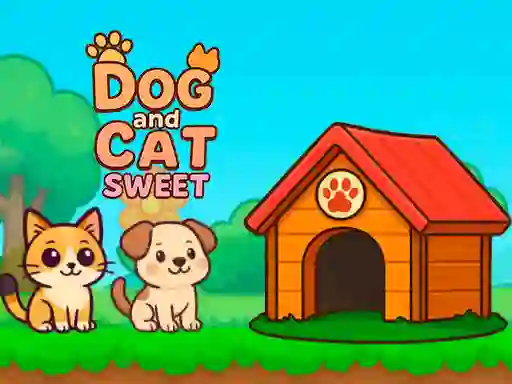 Игра Dog and Cat Sweet онлајн