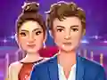 Игра Celebrity Couple Red Carpet Fashion онлајн