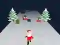 Игра 3D Santa Run онлајн