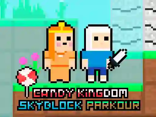Игра Candy Kingdom Skyblock Parkour онлајн