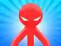 Игра Red Stickman vs Monster School онлајн