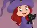 Игра G2E Happy Witch Girl And Cat Room Escape онлајн