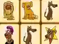 Игра Mahjong dogs онлајн
