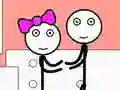 Игра Stickman Jailbreak - Love Story онлајн
