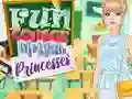 Игра Fun College Life with Princesses онлајн