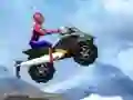 Игра Spiderman Snow Scooter онлајн