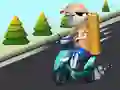 Игра Pizza Delivery Run онлајн