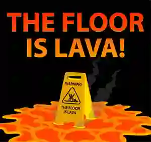 Игра The Floor is Lava онлајн
