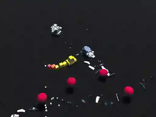 Игра Pixel Car vs Cops 2020 онлајн
