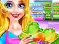 Игра Supermarket Girl Cleanup онлајн