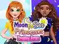 Игра Moon vs Sun Princess Fashion Battle онлајн