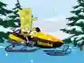 Игра Spongebob Snowmobile онлајн