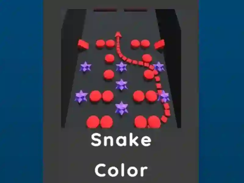 Игра Snake Color онлајн