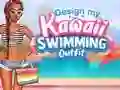 Игра Design My Kawaii Swimming Outfit онлајн