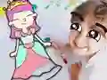 Игра Coloring Book: Prince And Princess онлајн