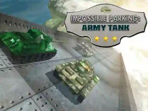 Игра Impossible Parking: Army Tank онлајн