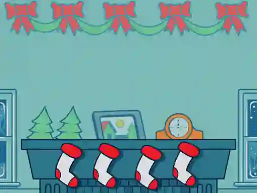 Игра Christmas Stockings Memory онлајн