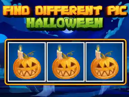 Игра Find Different Pic Halloween онлајн