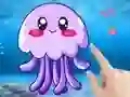 Игра Coloring Book: Jellyfish онлајн