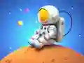 Игра Coloring Book: Spaceman Sitting онлајн