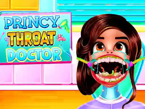 Игра Princy Throat Doctor онлајн