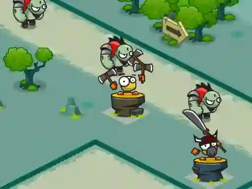 Игра King Bird Tower Defense онлајн