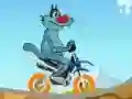 Игра Oggy And The Cockroaches Bike онлајн