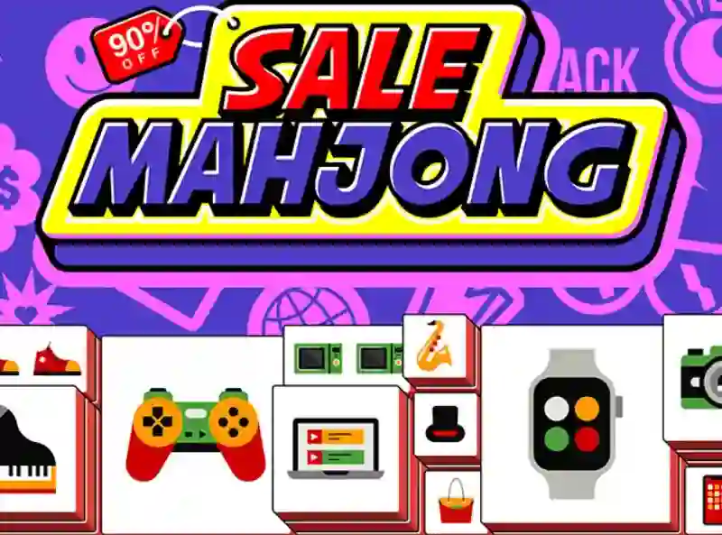 Игра Sale Mahjong онлајн