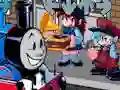 Игра FNF: Big Engine Brawl онлајн