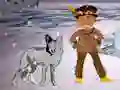 Игра Tribe Boy And Wolf (conculsion) онлајн