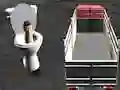Игра Truck Simulator Carry Skibidi toilet онлајн