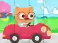 Игра Jigsaw Puzzle: Driving Car онлајн