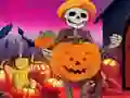 Игра Pumpkin Skeleton Pair Escape онлајн