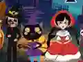 Игра Halloween Friends Party 04 онлајн