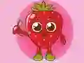 Игра Coloring Book: Delicious Strawberries онлајн