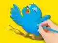 Игра Coloring Book: Bird онлајн