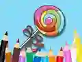 Игра Coloring Book: Lollipop онлајн