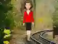 Игра Girl Escape From Railway Track онлајн