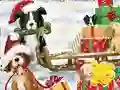 Игра Jigsaw Puzzle: Christmas Dogs онлајн