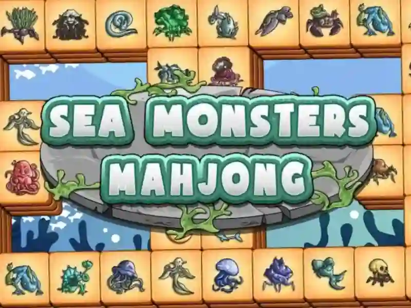 Игра Sea Monsters Mahjong онлајн
