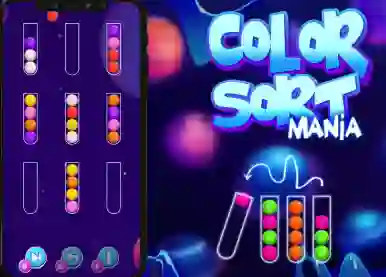 Игра Color Sort Mania онлајн