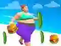 Игра Muscle Girl Calorie Run онлајн